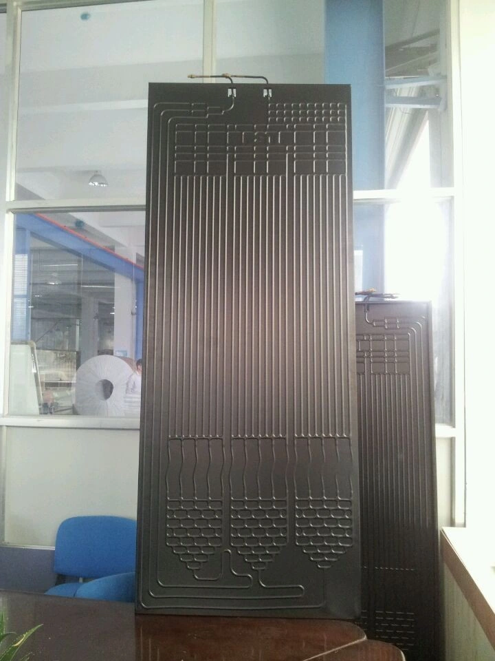 Solar Roll Bond Evaporator for Heating Refrigeration Air Conditioner Ventilation