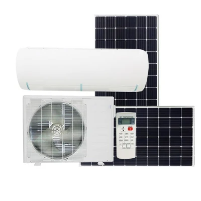 9000BTU 12000 18000 24000BTU Wall Split 100% Pure DC Inverter Hybrid Solar Powered Air Conditioner