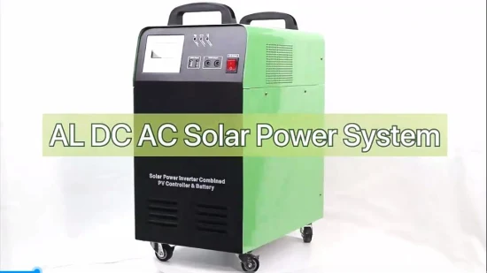 1500W 200ah 110VAC 220VAC off Grid Home Portable Solar Energy Generator Power System